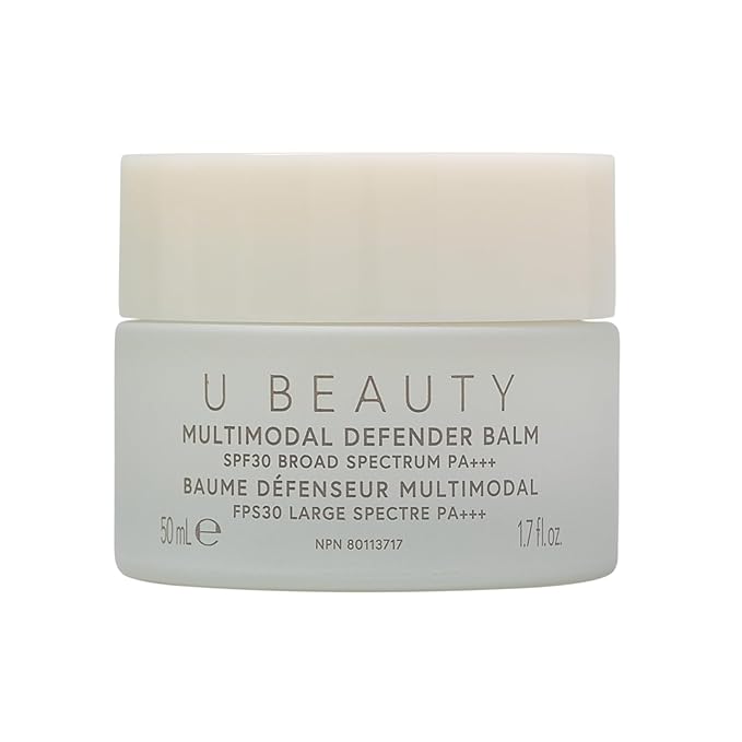 U Beauty Multimodal Defender SPF 30 Mineral Zinc Oxide Facial Sunscreen - Broad Spectrum UVA/UVB Protection with Vitamin C + E to Reduce &amp Prevent Dark Spots &amp Sun Damage - 1.7 fl oz