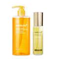 medicube Kojic Acid Body Wash &amp Glow Spray Duo: Kojic Acid Turmeric Brightening Body Wash and Turmeric Vitamin Gold Jelly Mist Serum | 2-Step Cleanse &amp Spray for Glowing Body Post-Shower Rout
