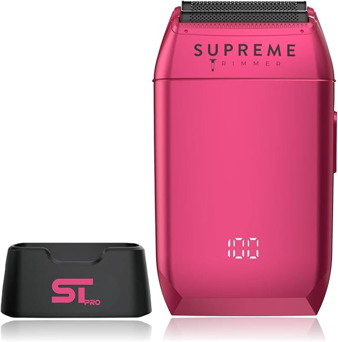 Supreme Trimmer Crunch STF602 – Waterproof Double Foil Shaver for Men | 150 Min Runtime Wet/Dry Cordless &amp Corded Electric Razor | Hypoallergenic Foils for Face Head &amp Stubble
