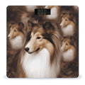 Shelties Dog Weight Scale for Body Weight Digital Bathroom Scale High Capacity Accurate Digital Weighing Scales and Easy-to-Read on Backlit LCD Display Scales