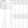 Compatible with Wondermile Electric Toothbrush Replacement Brush Heads Compatible with(White)