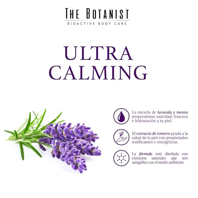 The Botanist Body Wash The Botanist Lavender + Mint 400 Ml Color 1 Ml Pack Of/Paquete De