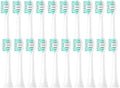Compatible for with HX3120 3130 3216 3226 3240 3250 3260 3631 Sonic Electric Vacuum Toothbrush Soft Bristle Heads(20pcs)