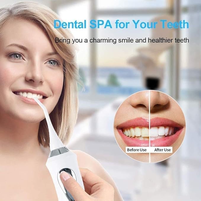 Water Flosser Cordless for Teeth 230ML Professional Dental Oral Irrigator Portable and Rechargeable IPX7 Waterproof Powerful Battery Life Teeth Cleaner for Home Travel Braces and Bridges Care