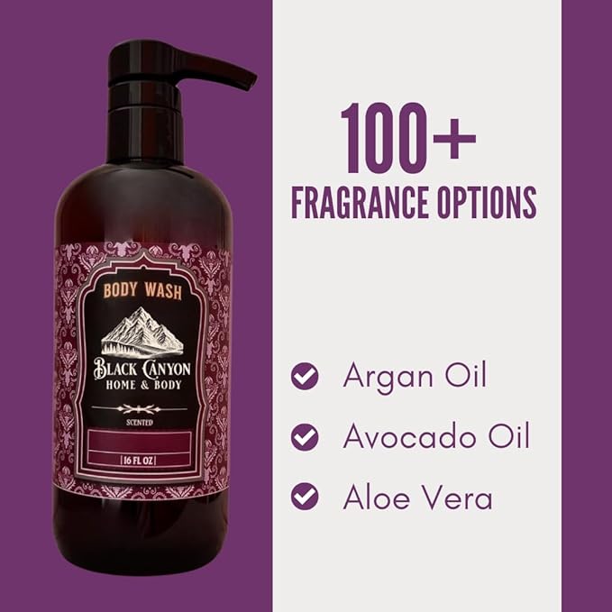 Black Canyon Strawberry Seduction Scented Body Wash 16 Oz