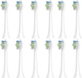 Compatible for 4pcs Replacement Brush Head Compatible with PH Sonic Care Diamondclean Electric Toothbrush(Silver)