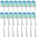 4-16pcs Replacement Toothbrush HeadsCompatible for Philips Electric Brush Head 1100 2100 4100 4300 5100 5300 6100 6500(16pcs)