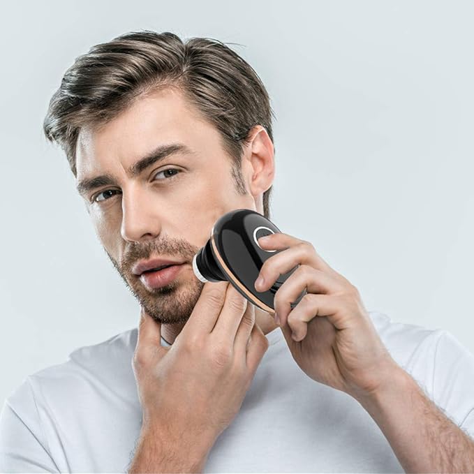 Surker Head Shavers for Bald Men 4d Electric Razor 5 in 1 Nose Beard Trimmer Hair Clipper Shaving Kit Rotary Shaver Cordless USB Rechargeable Facial Grooming Kit Waterproof