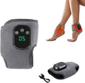 Portable Foot and Ankle Massager with Heat – 3-Speed Vibration &amp 5-Temperature Settings Wireless for Pain Relief Swelling Plantar Fasciitis Travel &amp Home Use Gift (1)