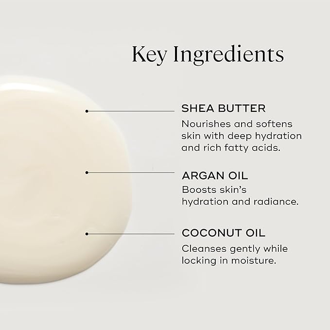 EVER Lavish Ultra Rich Hydrating Body Wash – Shea Butter Argan &amp Coconut Oils with Superfruit Antioxidants &amp Hyaluronic Acid – Moisturizing Citrus-Vanilla Scent 10 fl oz
