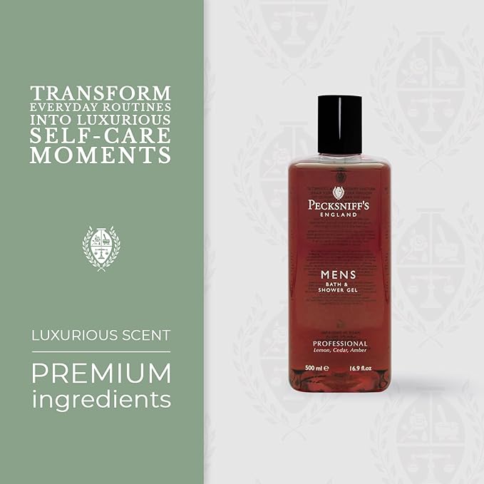 Pecksniff's 500ml Bath &amp Shower Gel (MENS) Professional