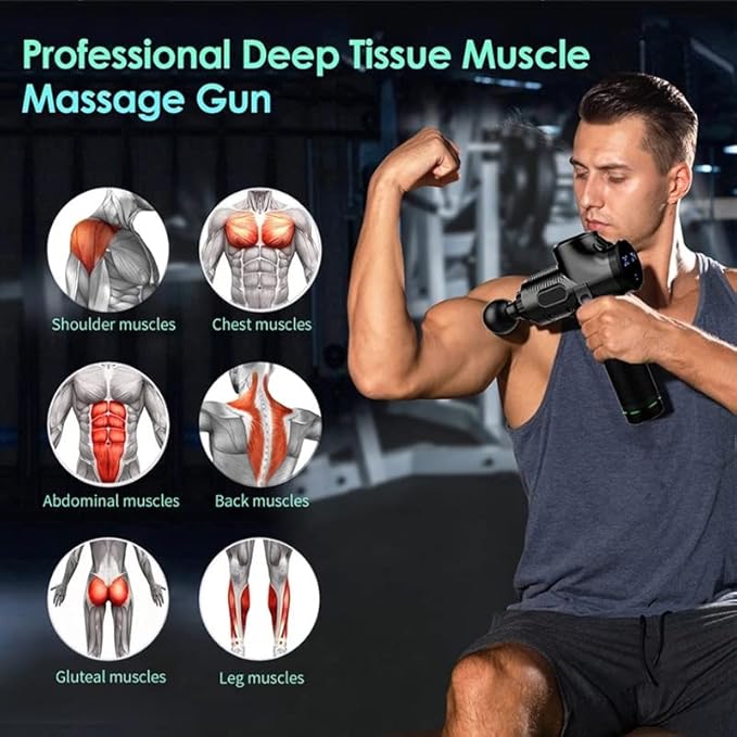 Massage Gun (Silver)