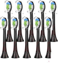 Replacement Brush HeadsCompatible for HX3226/HX3216/HX6930/HX6730/HX6530/HX9093/HX9360 Electric Toothbrush(Beige)