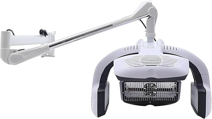 Hair Salon Colour Processor Multi-Function Hair Dryer Accelerator Hair Processor Rollerball Ultra Disk Hair Dryer Beauty Salon Equipment Hairdressing Salon Hair Dryer Wall-Mounted