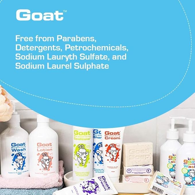 Goat Moisturizing Body Wash w/ Lemon Myrtle 16.9 oz Pack of 5