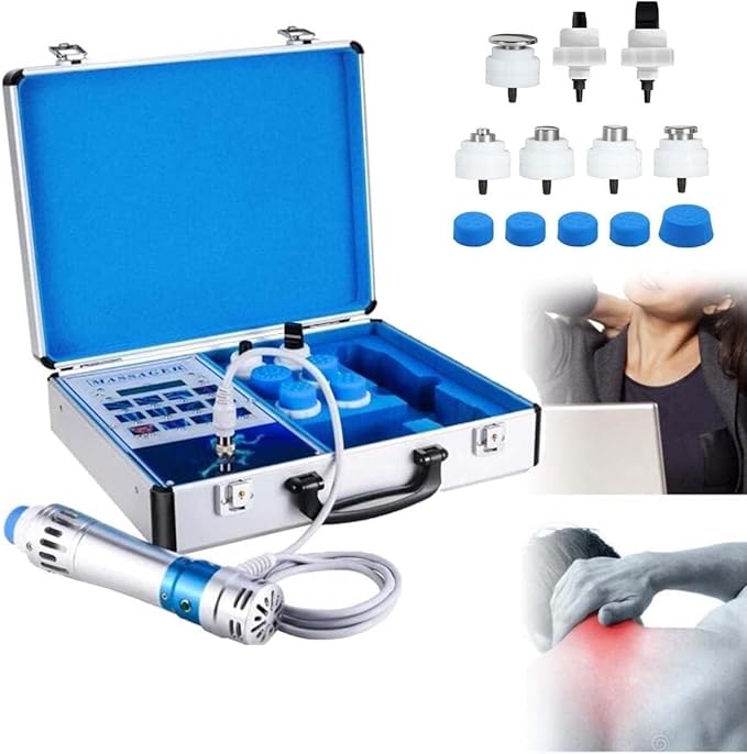 Electromagnetic Shock Wave Machine Shockwave ED Therapy MachinePortable Shock Wave Professional Pain Relief Massager Treatment Device