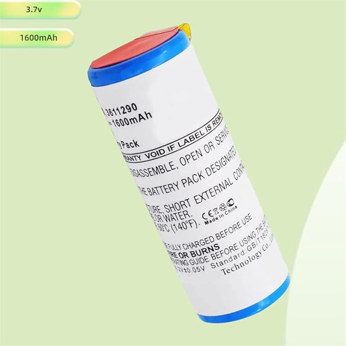 3.7V 1600mAh 15038 Li-ion Replacement Battery. Compatible for Philips 8894XL Electric Shaver