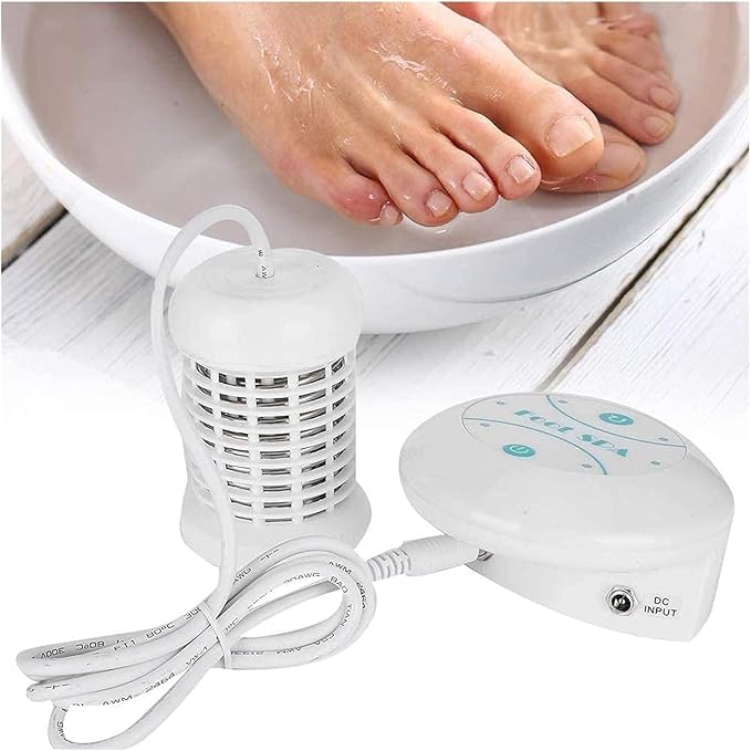 Mini Personal Negative Ion Footbath Ionic Detox Machine Electric Foot Massage Bath Detox Machine Cell Cleanse Cell Detoxifying Instrument for Stress Relief Help Sleep.