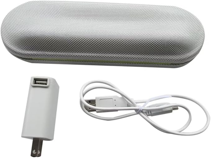 Travel Charger Case w/AC Charer+USB Cable 2023 New HX9210 HX9200 Replacement for Philips Sonicare DiamondClean HX9340 HX9350 HX9382/HX9342/HX939L Toothbrushes(Gray-Green)