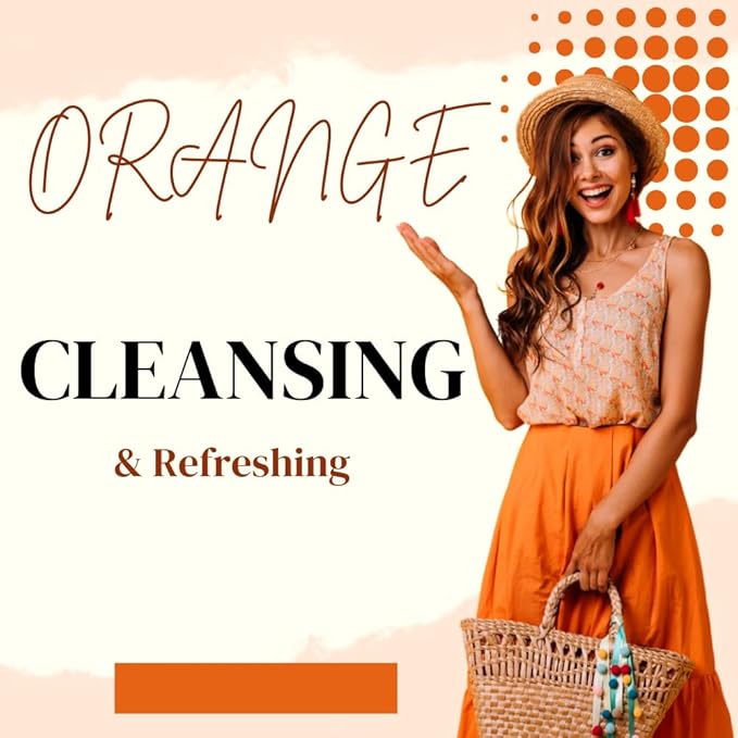 POCKET CARE Orange Hydrating Hand Sanitizer Spray – 100% Natural Moisturizing Citrus Formula Gentle Hand Cleanser for Sensitive Skin Travel Size 0.50 fl oz (3-Pack)