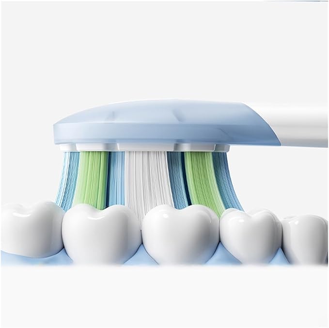 Replacement Brush Heads Compatible for Electric Toothbrush MES609/610 3PCS(Purple 3PCS)