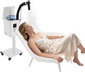 Nano Hair Steamer 110V 1600W Professional Micro-Mist Hair Steamer Mobile Salon Spa Equipment for Deep Hair Care Standing Salon Hair Processor Machine Temperature &amp Mist Intensity Adjustable