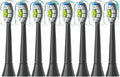 Compatible for 4/8pcs Replacement Toothbrush Heads Compatible with Philips Sonicare Soft Electric Brush Head 4100 6500 6100 7500 5(8pcs Black)