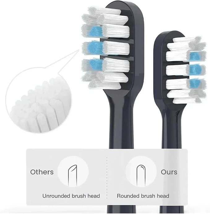 Compatible for Xiaomi Mijia T700 Sonic Electric Toothbrush Heads 3D Oral Replacement Tooth Brush Head 4PCS