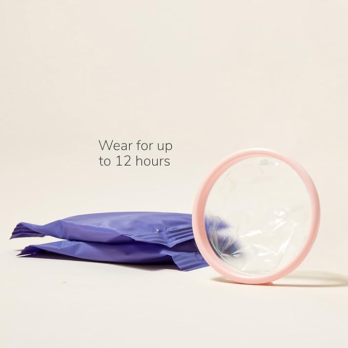 Softdisc Menstrual Discs – Disposable Period Discs for Heavy or Light Periods | 12-Hour Leak Protection | Tampon Pad and Cup Alternative | Capacity of 5 Super Tampons | 24 ct.