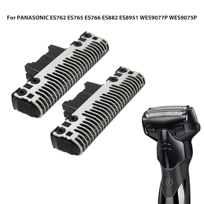 2x Shaver Blades Cutter WES9077P WES9075P WES9070 WES9077 WES9079 WES9075 Compatible with Panasonic Shaver Foil