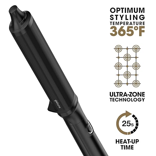 ghd Curve® Professional Hair Curling Irons &amp Wands | Soft Waves Classic and Tight Curls | 0.5 –1.5 Inch Barrels’ | 365ºF Styling Temp Preventing Heat Damage + Auto Sleep Mode