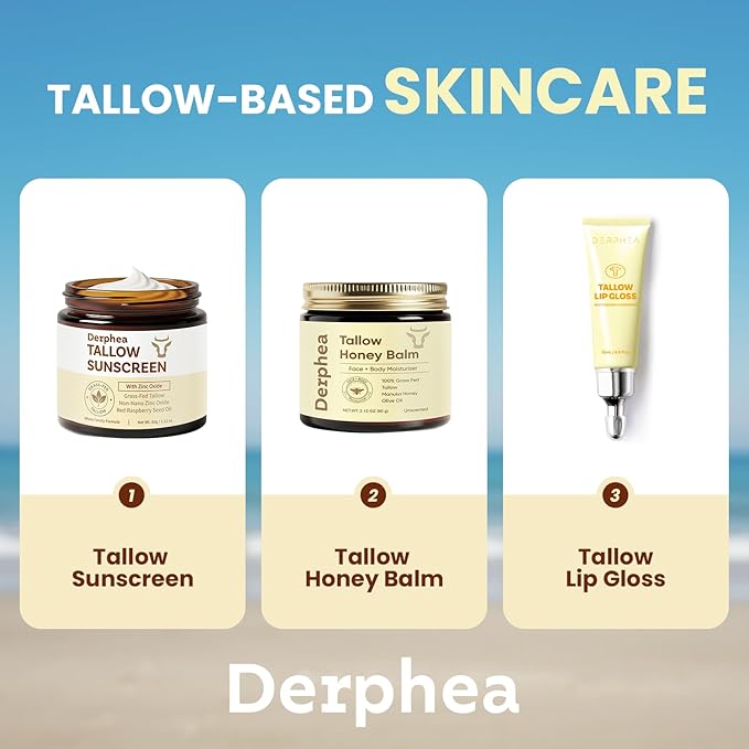 Tallow Honey Balm &amp Tallow Sunscreen