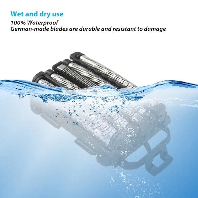 WES9032P ES-LV97-K ES-LV67-K ES-LV95-S ES-LV65-S Men's Electric Razor Replacement Inner Blade &amp Outer Foil Set Replacement for Panasonic