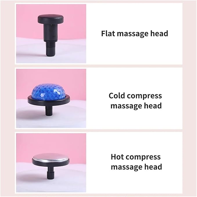 Professional Level Muscle Massage Relaxation Intelligent Exercise Fitness Massager Cold and Compress Fascia 6 Heads