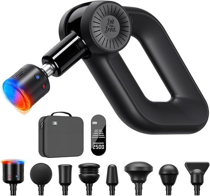 BOB AND BRAD Q2 Mini Massage Gun and D6 Pro Max+ Massage Gun