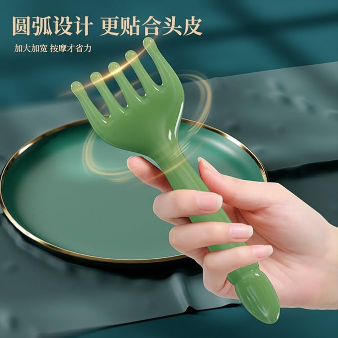 五爪头部按摩器抓按摩爪长臂经络梳披挂抓头神器 HomeOffice Body Electric Massagers