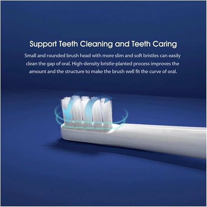 12pcs Toothbrush HeadsCompatible for T100 Replacement(Gray)