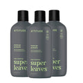 ATTITUDE Shower Gel Body Wash for Men 98% Natural Origin Ingredients Paraben &amp Phthalate Free EWG Verified Cleanses Without Drying Matcha &amp Bergamot 14 Fl Oz (Pack of 3)