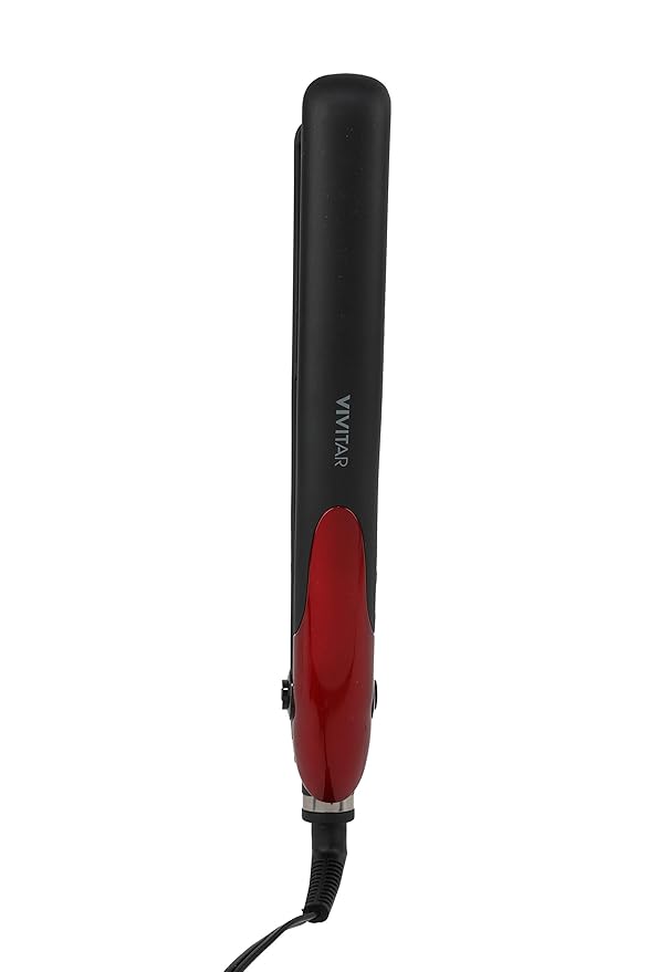 VIVITAR Ceramic Flat Iron Hair Straightener and Mini Hair Straightner Straightens and Curls with Adjustable Temperature For All Hair Types