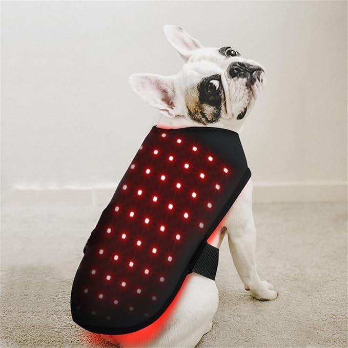 LED Red Light Therapy Device for Dog Pets Near Infrared Therapy Wrap Portable Deep Light Therapy for Dog Muscle Recovery