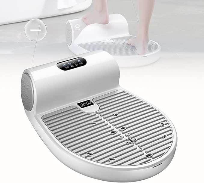 Full Body Dryer Machine Negative Ion Heater with Cold/Hot Air Adjustment High/Low Speed Control Foot Touch Sensor Natural Warm Air for Quick Drying