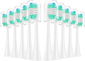 10 Pieces Large Brush Head Bristles Compatibility for Series Electric Toothbrush Soft(Gray)