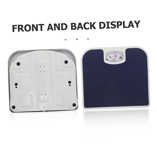 Mechanical Bathroom Scale Analog Measurement Tool Stylish Design for Monitoring and Robust Structure