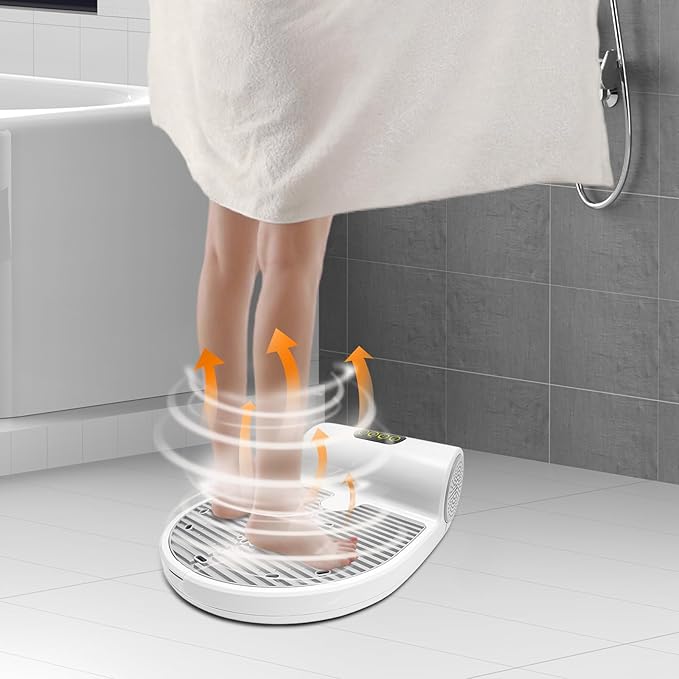 Body Dryer 1500W with 2 Wind Speeds &amp Warm Air Negative Ions Safe &amp Healthy Drying for Home Bathroom