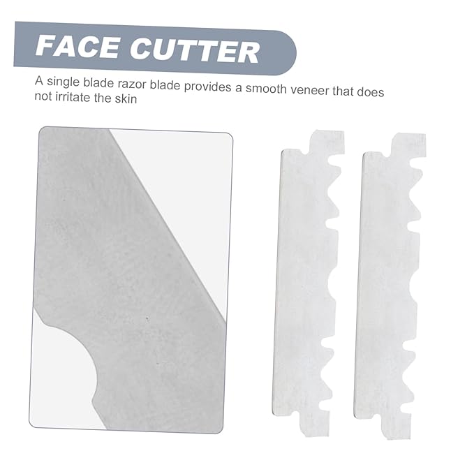 400pcs Stainless Steel Single Edge for Men Old Fashioned Safety Cutter for Smooth Shaving and Grooming Needs