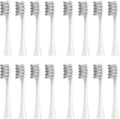 16pcs Replacement Brush HeadsCompatible for Oclean X/Pro/ Z1/ SE F1 /One/ PW01/03/05/07/09 P5 Toothbrush(16 Grey)