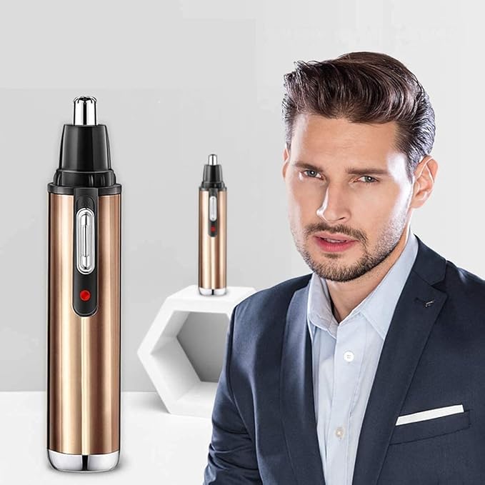 Ear and Nose Hair Trimmer Men's Nose Hair TrimmerUSB Rechargeable Ear and Nose Hair Trimmer for Men Painless Nose Hair Remover