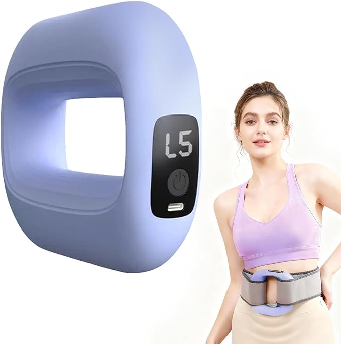 Electric Fascia Massage Ring – 5-Speed Adjustable Vibration Massager for Deep Tissue Muscle Relief Body Sculpting Pain Relief &amp Recovery Portable for Neck Shoulder Back Waist &amp Legs