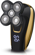 Electric Razor for MenMen's 4 in 1 Cordless Electric Rotary ShaversWaterproof USB Rechargeable Electric Shaver