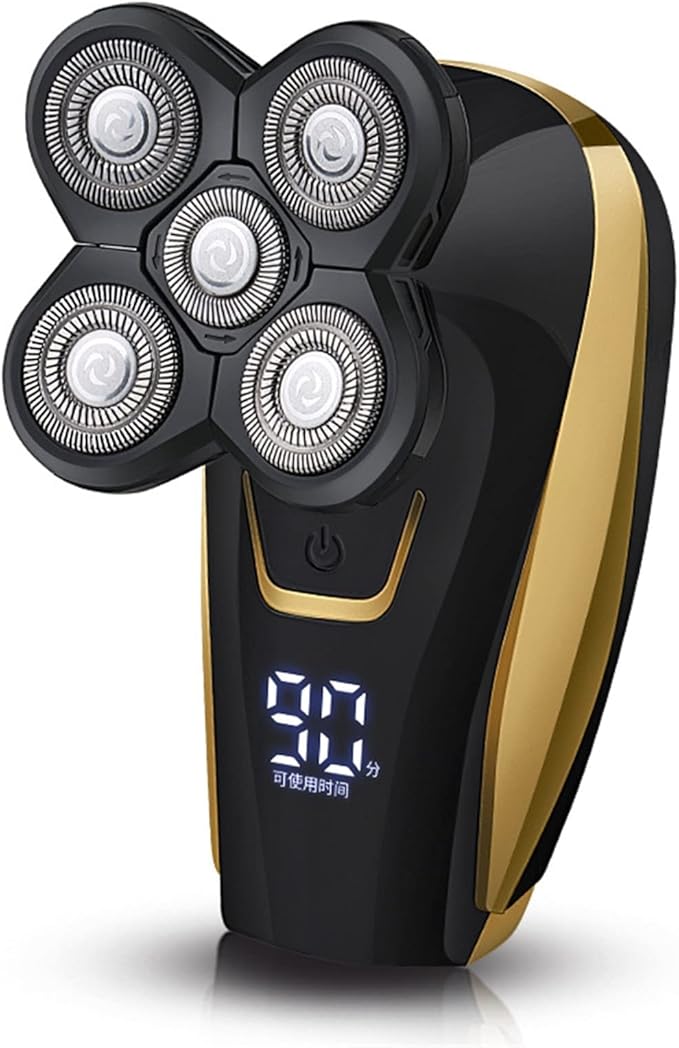 Electric Razor for MenMen's 4 in 1 Cordless Electric Rotary ShaversWaterproof USB Rechargeable Electric Shaver